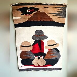 South American Woven Tapestry